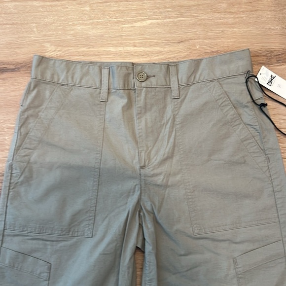 AGOLDE Daria High Waist Crop Wide Leg Twill Utility Pants NWT Size - 27 - Picture 3 of 10